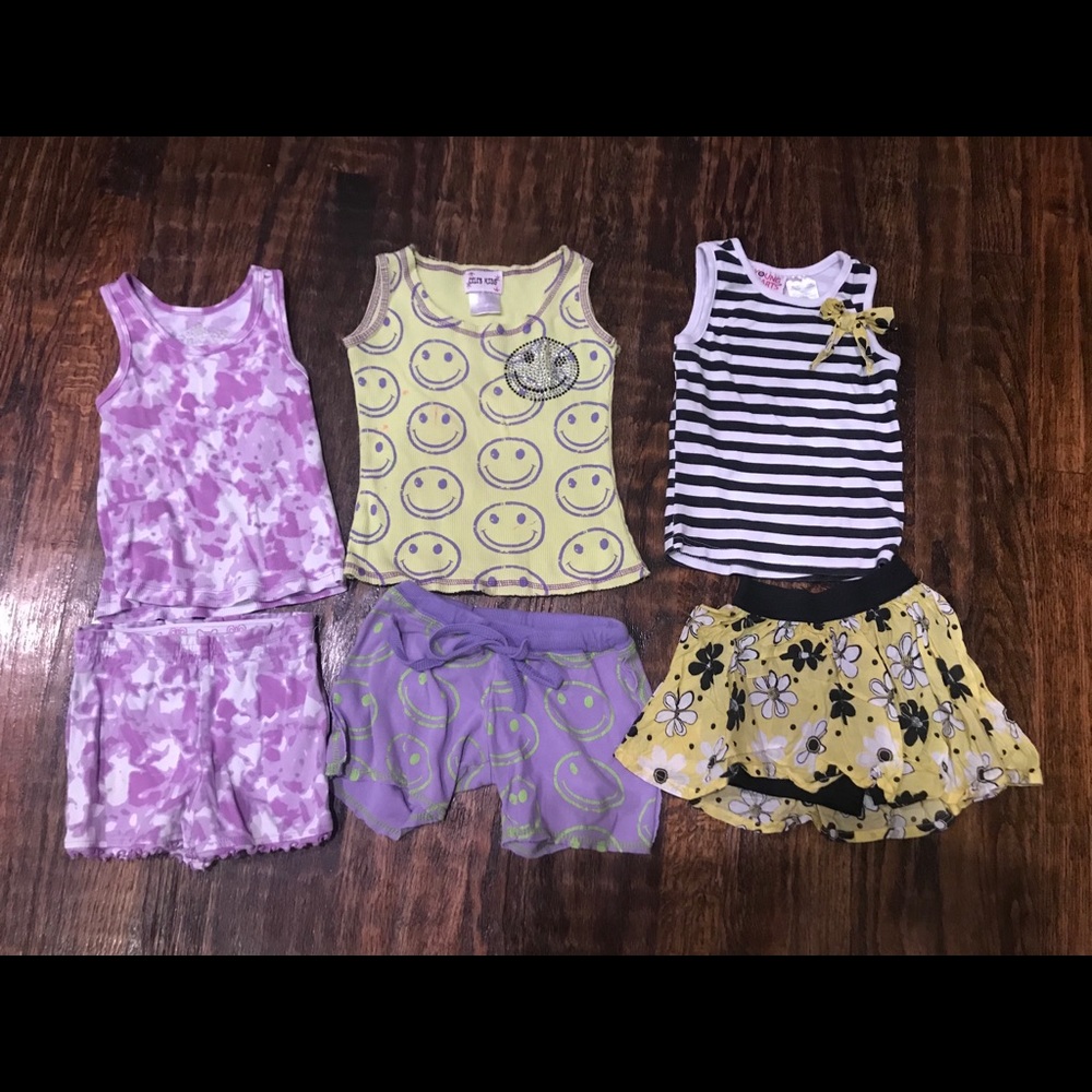Girls summer outfit sets
